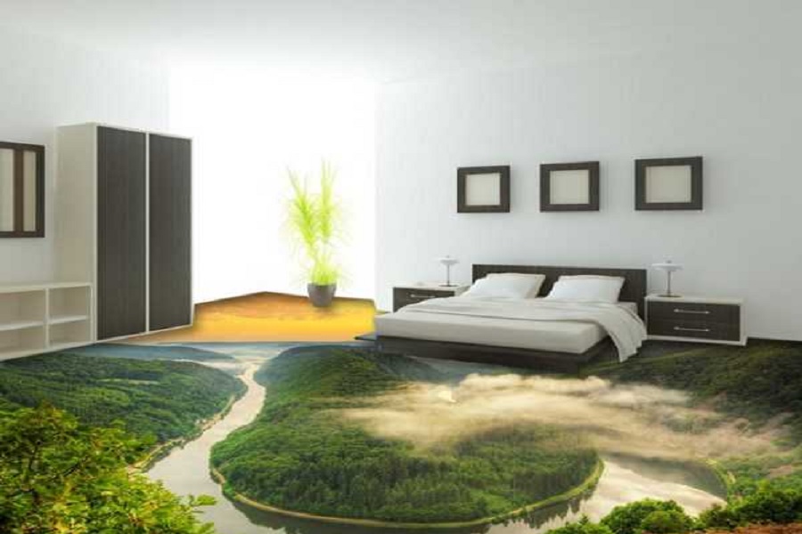 کفپوش سه بعدی کناف